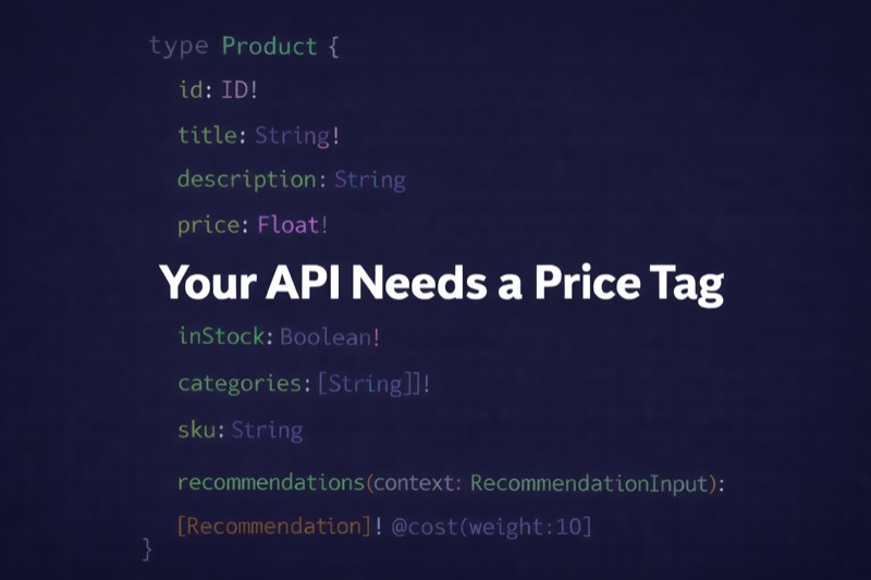Your API Needs a Price Tag: Building Dynamic Cost Controls for Agentic Access with Apollo GraphQL